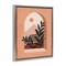 Stupell Industries Terracotta Boho Window Framed Floater Canvas Wall Art Design by Nataly White